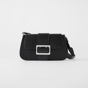 Zara Baguette Bag with Buckle